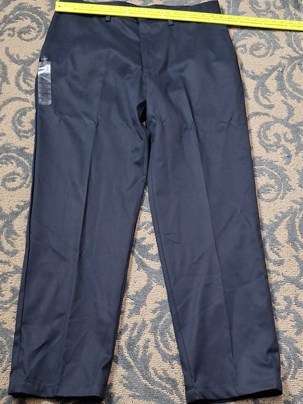 Men's hagger Navy Dress Pants 36WX32L- Classic Straight Fit